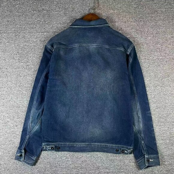 Polo Ralph Lauren Men's Double RL Denim Engineer Jacket - Picture 3 of 10